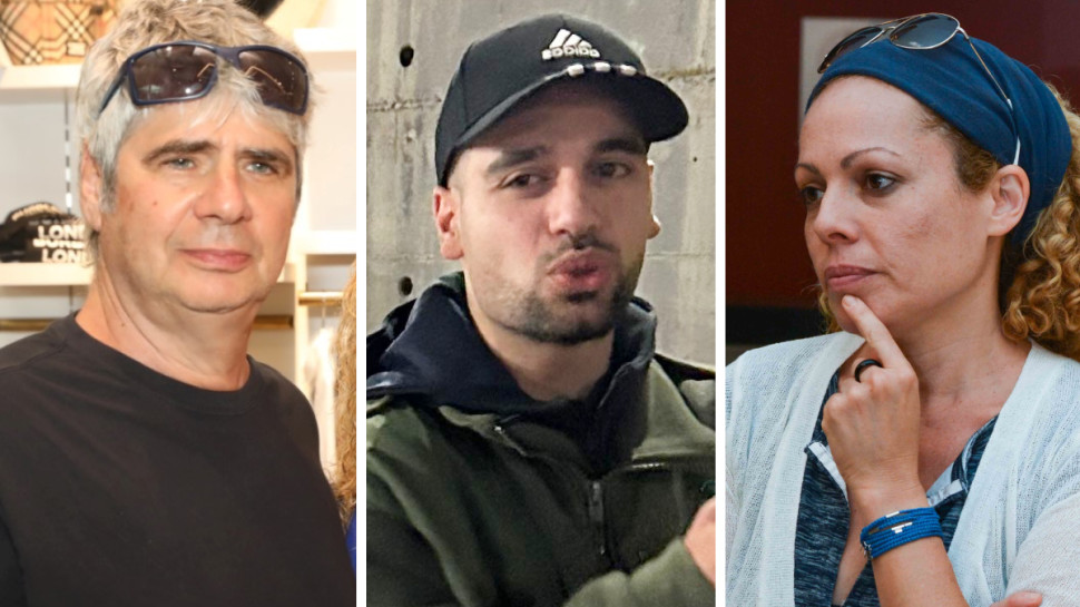 מרדכי דוד, גיא מרוז, אורלי וילנאי (צילום: אבשלום ששוני,לנס הפקות,נתי גולד)