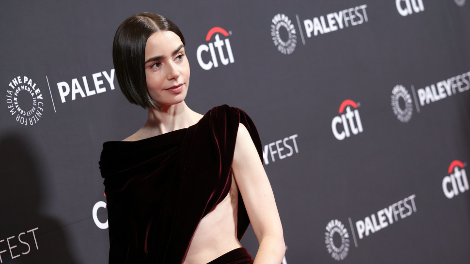 לילי קולינס (צילום:  Kevin Winter/Getty images)