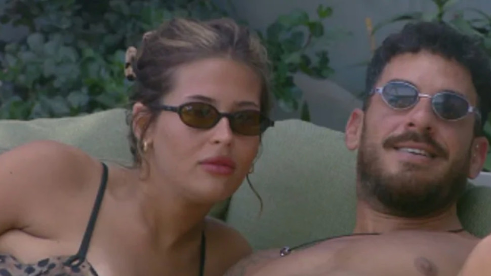 עומר ציפורי ושלי סרבריאניקוב (צילום: צילום מסך רשת 13)