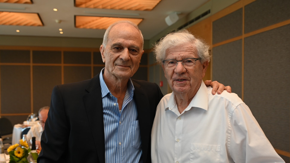אהרון ברק ואוריאל לין (צילום: ליאת מנדל)