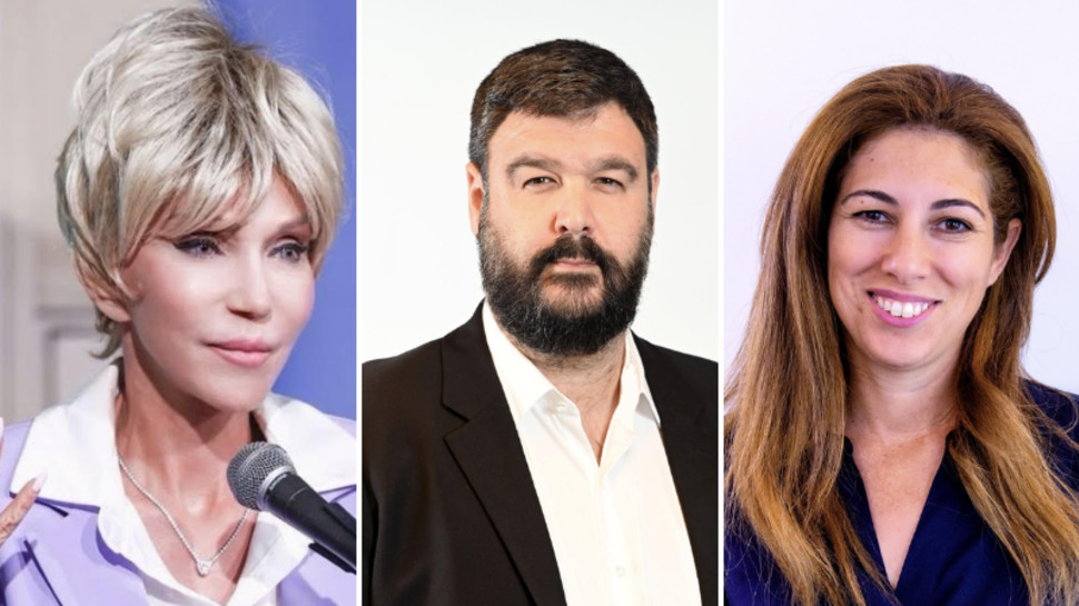 עירית אורן-גונדרס, שלומי נחומסון, ליאת שדה- שטרנברג (צילום: חמי לרנר, גיל נחושתן, באדיבות ארגון אלמנות ויתומי צה"ל)