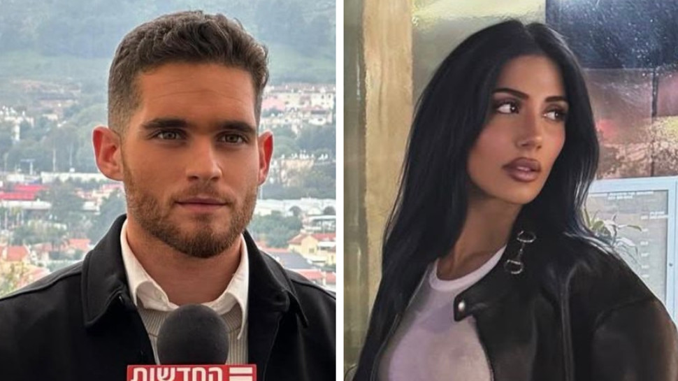 אדר גיציס, דני לוי (צילום: אינסטגרם, צילום מסך קשת 12)