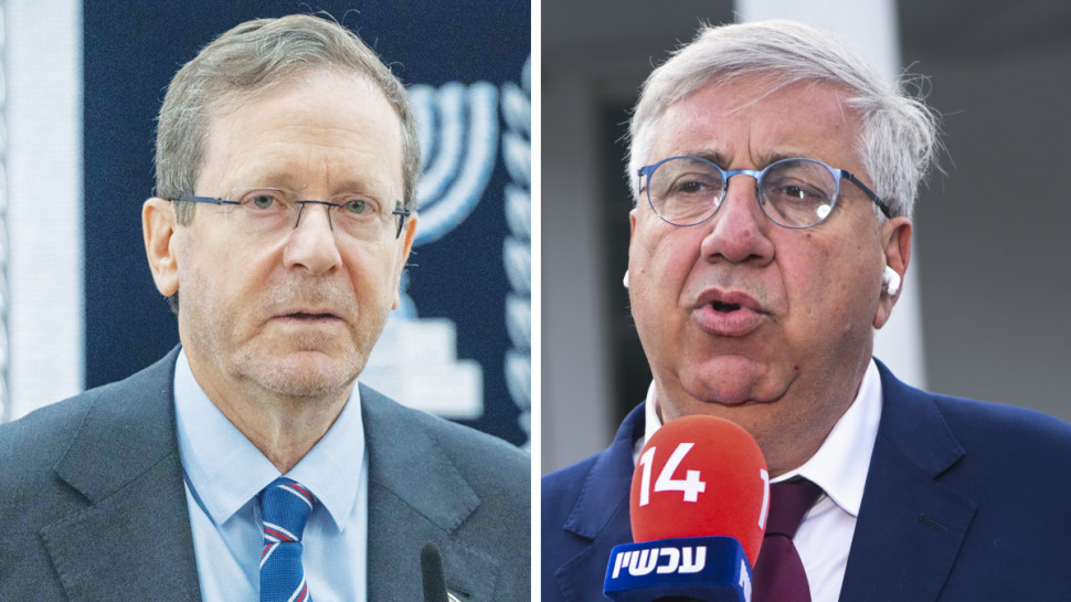יצחק הרצוג, יעקב ברדוגו (צילום: יונתן זינדל פלאש 90,אריה לייב אברמס פלאש 90)