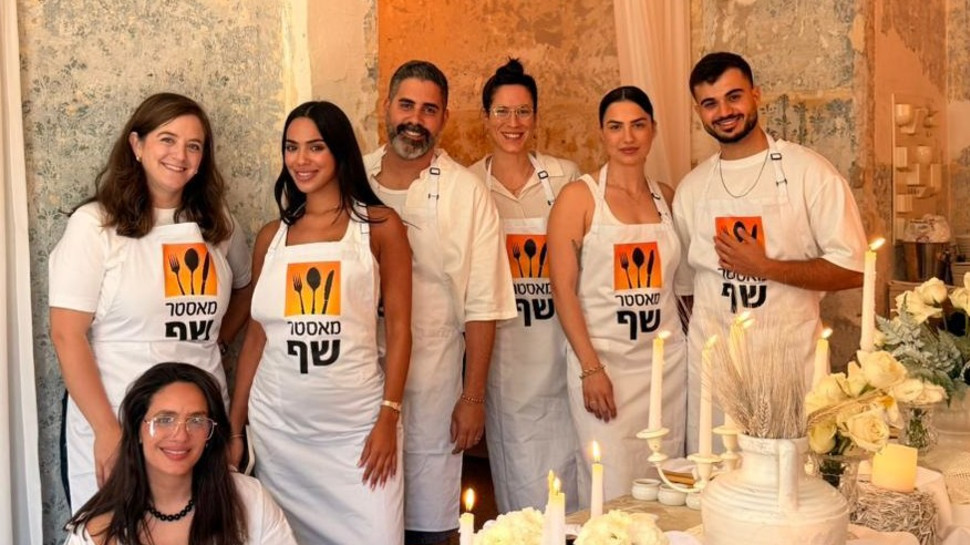 נבחרת שגרירי המותג מאסטר שף (צילום: אסף לוי)
