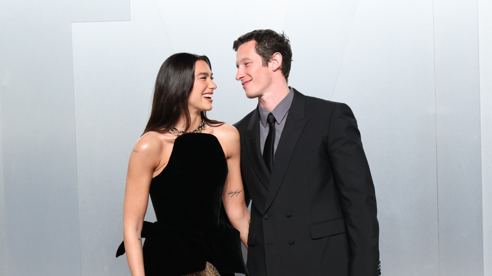 דואה ליפה וקאלום טרנר (צילום:  Amy Sussman/Getty Images for Vanity Fair)