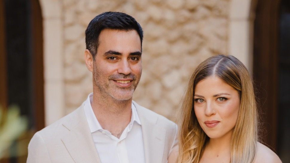 נריה קראוס ובעלה עידו גפן (צילום: אורי שדה)