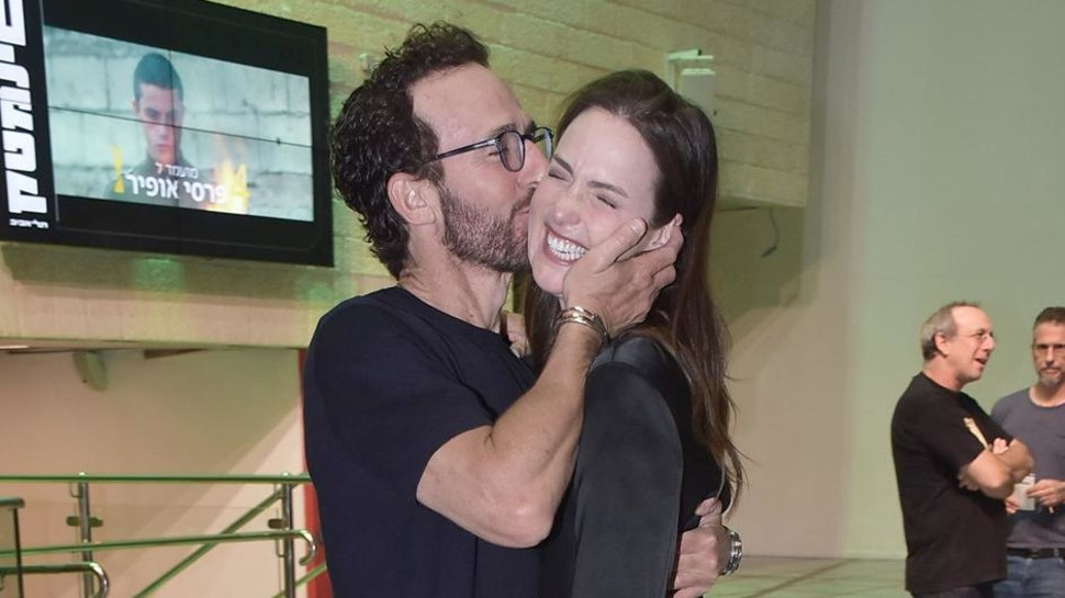 יעל גולדמן ואורי פפר (צילום: אור גפן)
