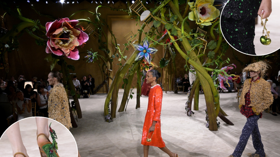 תצוגת ההוט קוטור של שאנל בפריז 26 (צילום: Kristy Sparow/Getty Images, Peter White/Getty Images)