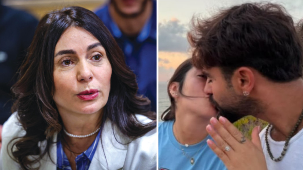 בתה של מירי רגב התארסה (צילום: חיים גולדברג פלאש 90, צילום מסך אינסטגרם)