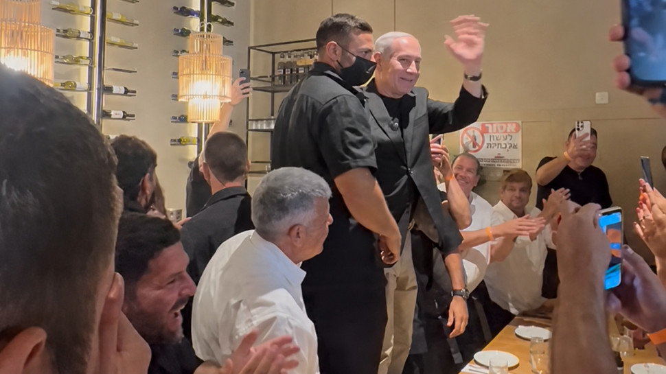 בנימין נתניהו באופקים (צילום: פרטי)