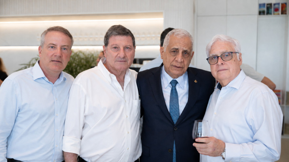 רמי נוסבאום, פיני כהן, גיל גירון וגיא פורת  (צילום: איתמר סיידא)