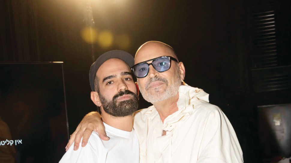 ויוי בלאיש ואהרון גניש (צילום: דנה לביא)