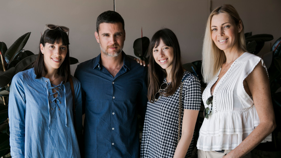 דנה ורומי, אורי רייז וקורל ספקטור (צילום: יח"צ)