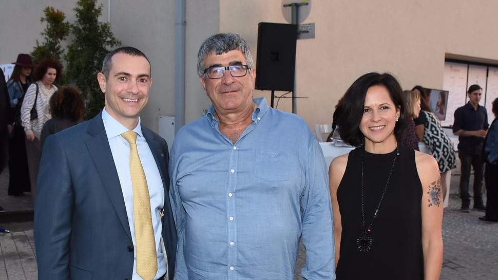 יפעת גוריון, יונה פוגל ואודי דאהן (צילום: אביב חופי)