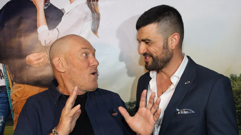 עמוס תמם, שלומי שבת (צילום: רפי דלויה)