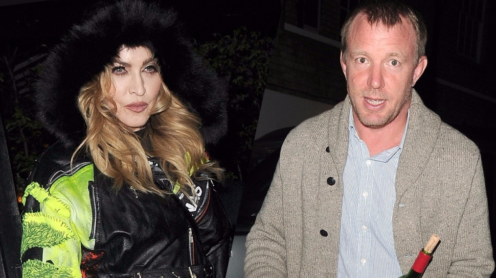 מדונה, גאי ריצ'י (צילום: Getty images)