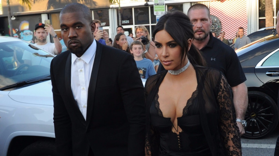 קים קרדשיאן, קניה ווסט (צילום: Splashnews)