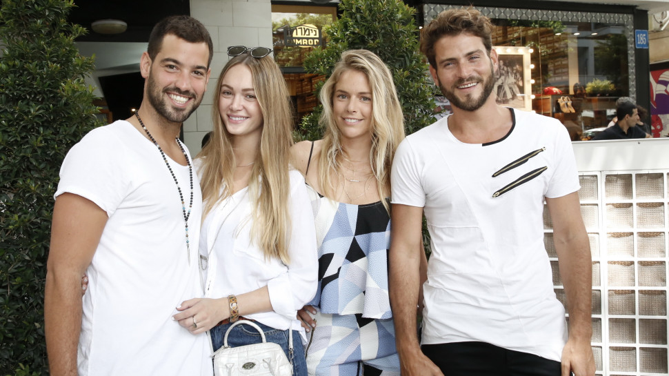 אדריאנו חאובל, מונדה קנצפולסקי, קסניה טרנטול, עמרי בן נתן (צילום: אלירן אביטל)