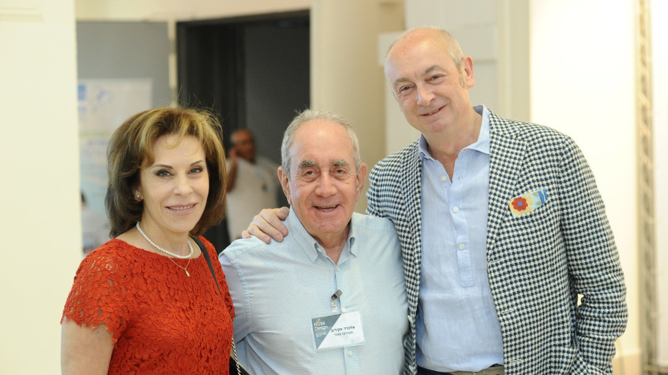 פיירו ליסוני, אלפרד אקירוב ורומי גורודסקי (צילום: יח"צ)