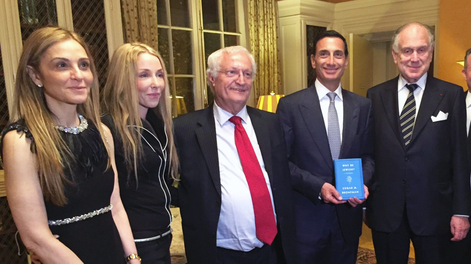 רון לאודר, מת'יו בורנפמן, חיים צ'סלר, רונית חסין הוכמן ומיכל גרייבסקי (צילום: נועה גרייבסקי)