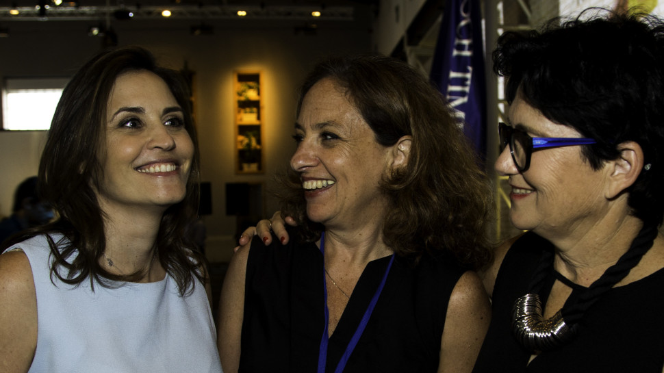 חנה רדו, דפנה גונן וגלי ניר  (צילום: אפרת נימרוד)