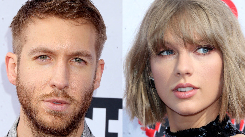 טיילור סוויפט, קלווין האריס (צילום: Getty images)