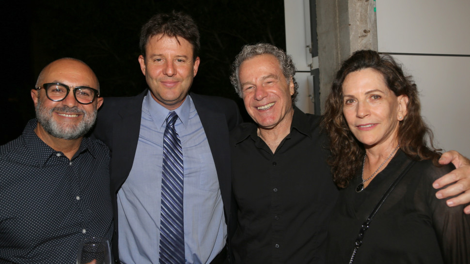 דורית ושוני רבנאי, יגאל צמח וברוך נאה (צילום: סיון פרג')