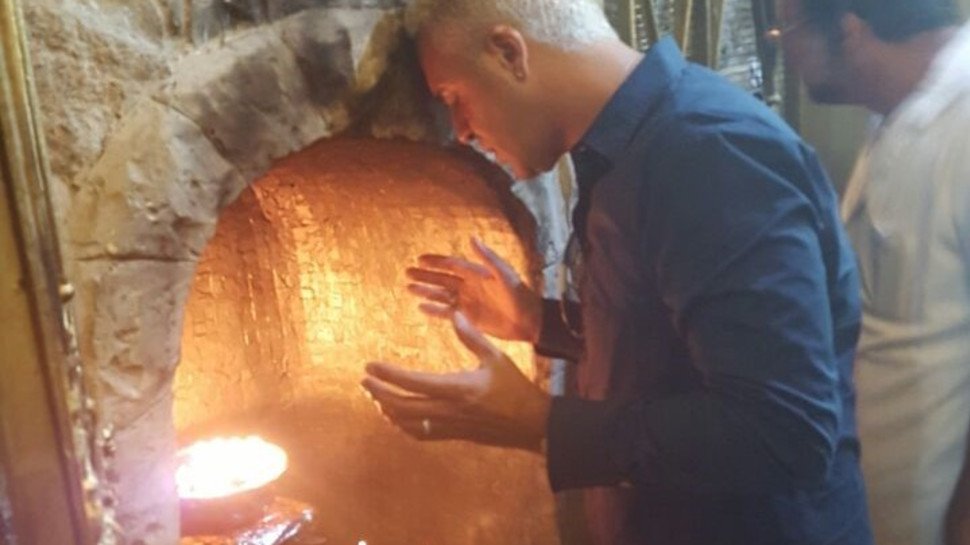 קובי פרץ (צילום: דוברות מערת הרשב''י)