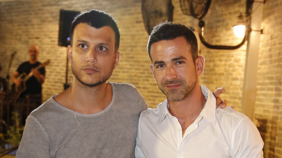 אסי עזר, אלברט אסקולה (צילום: אלירן אביטל)