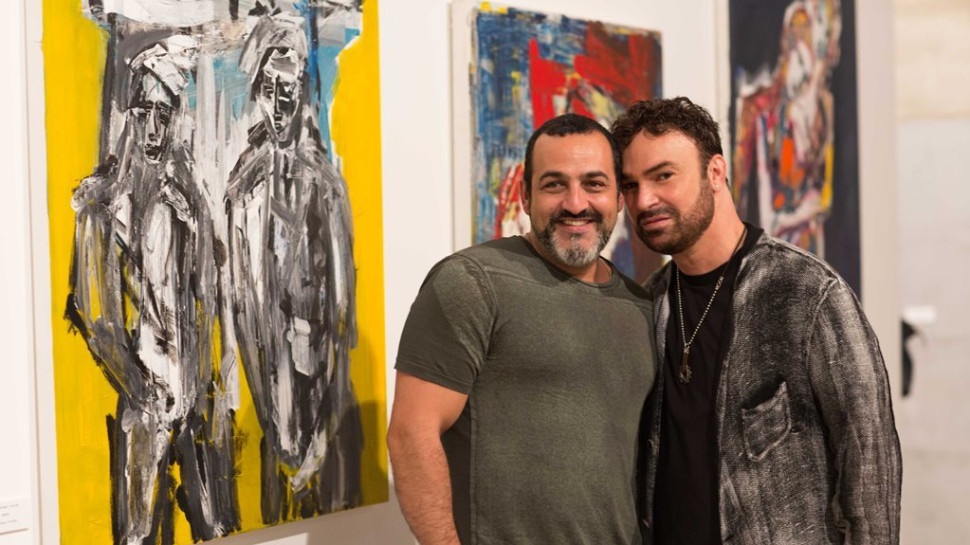 דוד ד'אור, קובי אפללו (צילום: שי בוזגלו)