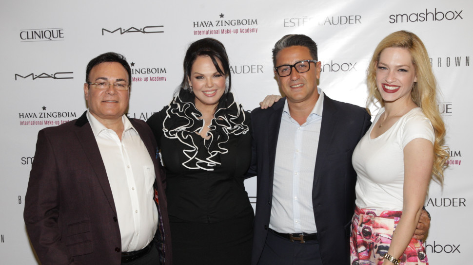 ספיר זינגבוים, אורן רווח, חוה ומוטי זינגבוים (צילום: רפי דלויה)