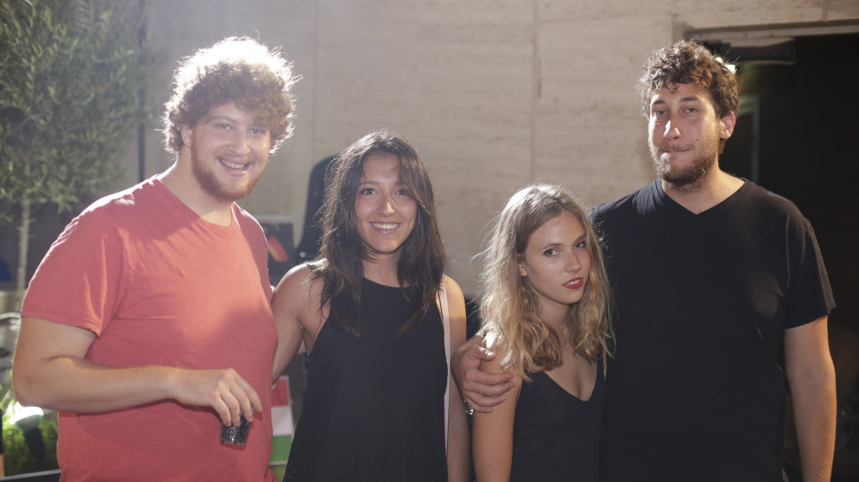 בן שפלן, אלכס ברקת, אורי ובת הזוג  (צילום: יח"צ)