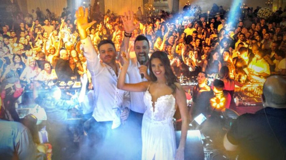 החתונה של ישראל אטיאס (צילום: יח"צ)