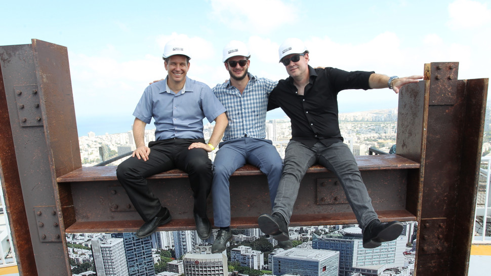 אופיר אורן, עופר ירום, יובל ברונשטיין (צילום: רפי דלויה)