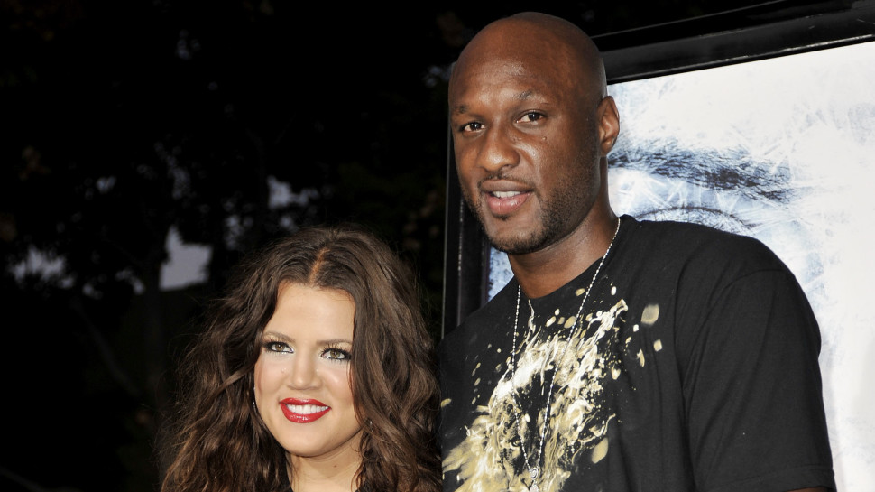 קלואי קרדשיאן, למאר אודום (צילום: Getty images)