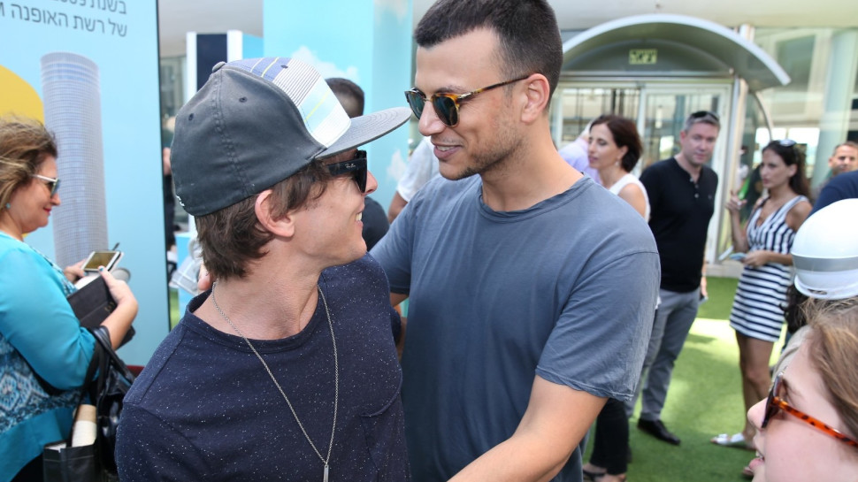 אסי עזר, עפר שכטר (צילום: אלירן אביטל)