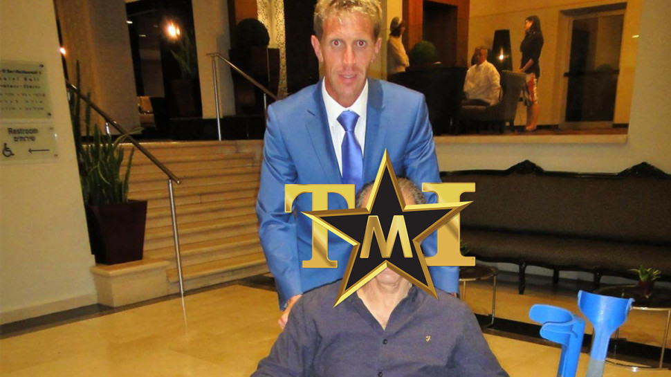 השחקן ששבר את רגלו (צילום: יח"צ)