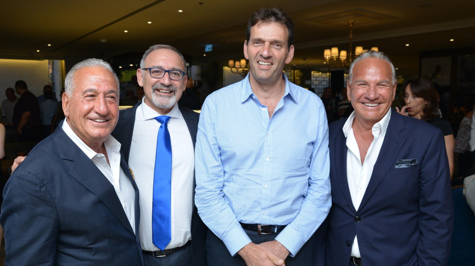 רפי נקש, אמיר הלוי, רוג׳ה אטיאס וג׳ו נקש (צילום: אורן חסידים)