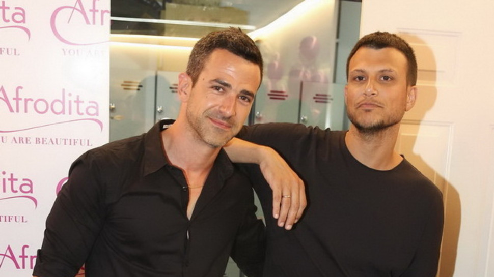 אסי עזר, אלברט אסקולה (צילום: אלירן אביטל)