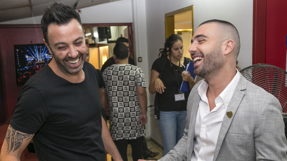 עומר אדם, ליאור נרקיס (צילום: ערן לם)