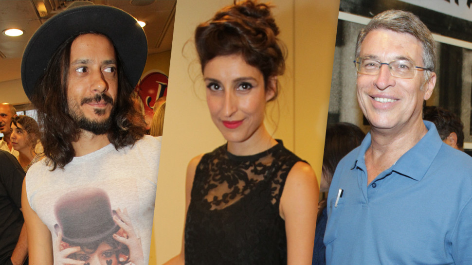 ציון ברוך, אבשלום קור ושני כהן (צילום: רפי דלויה)