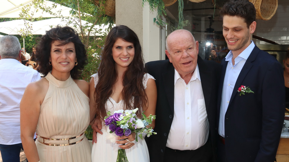 דנה וישנסקי, דניאל שוהם, שלמה ואסנת וישנסקי (צילום: אביב חופי)