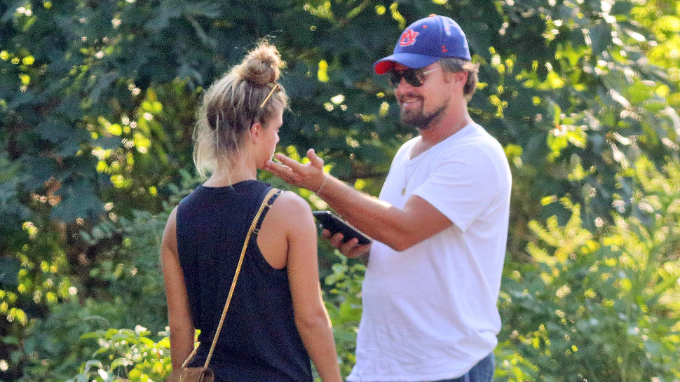 לאונרדו דיקפריו, נינה אגדל (צילום: Splashnews)