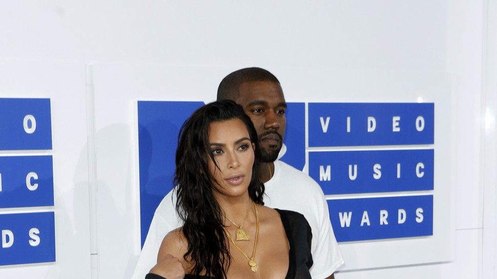 קים קרדשיאן, קניה ווסט (צילום: רויטרס)