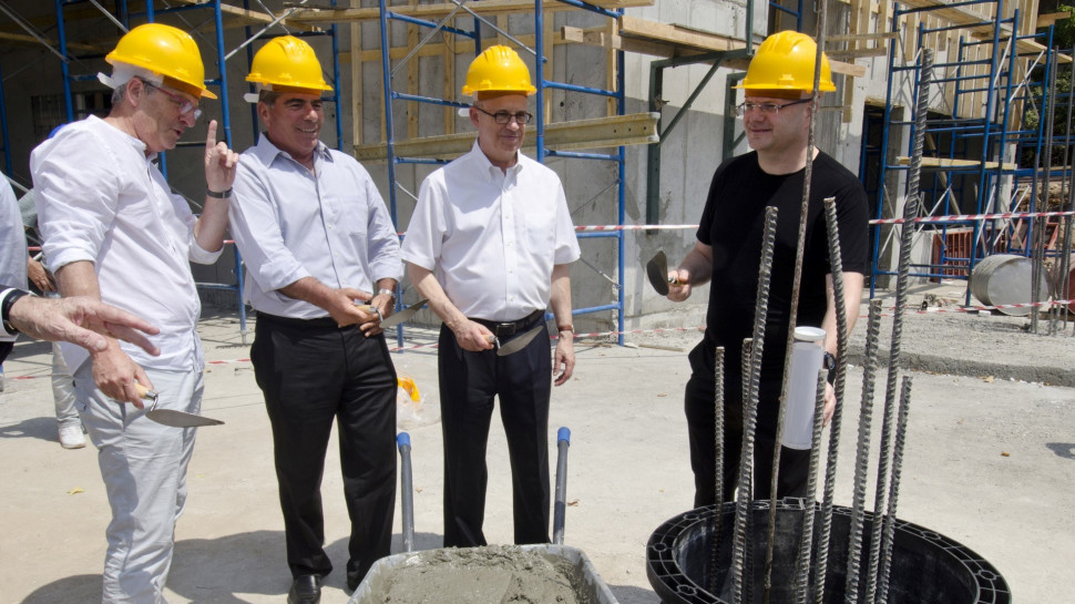 גיל שויד, גבי אשכנזי, חנינא ברנדס ואיתן קימל  (צילום: יח"צ)