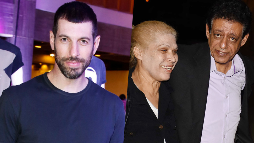 שימי תבורי ויהודית באומן, חיים אתגר (צילום: אביב חופי ורפי דלויה)