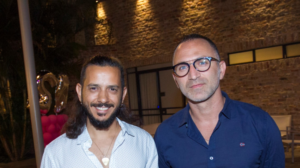 שלום מיכאלשווילי, ציון ברוך (צילום: רפי דלויה)