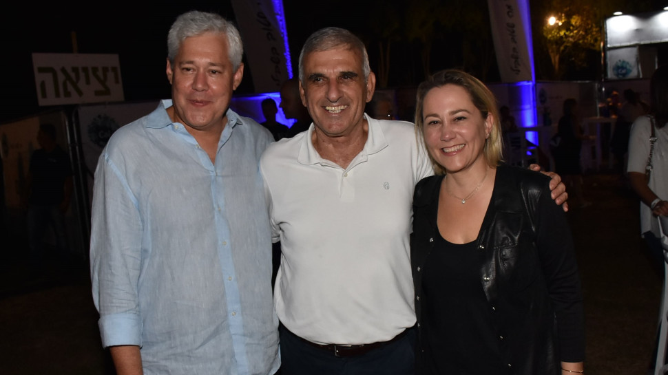 לילך אשר-טופילסקי, יוסי בכר ודורון ספיר (צילום: אביב חופי)