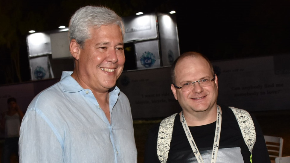 גיל שויד ודורון ספיר (צילום: אביב חופי)