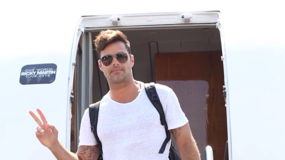 ריקי מרטין בישראל (צילום: גיא פריבס)